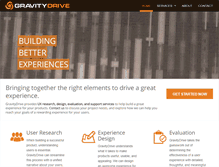 Tablet Screenshot of gravitydrive.com